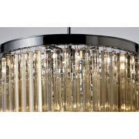 Люстра Delight Collection Odeon 10B chrome/amber