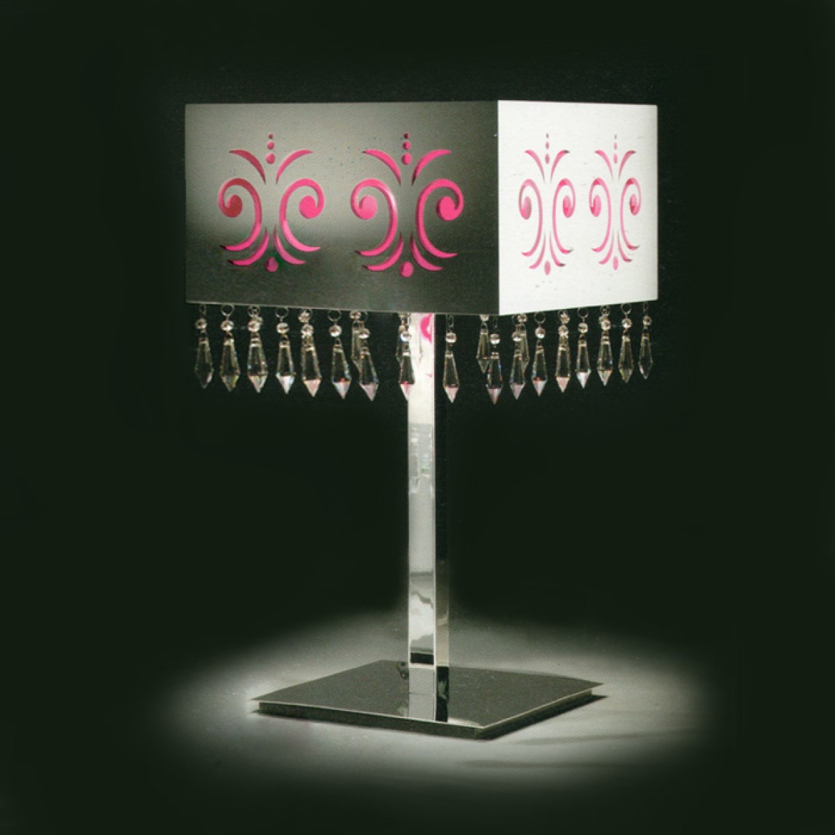 Настольная лампа MM Lampadari Luxury D043/L4 00 V1607 bianco