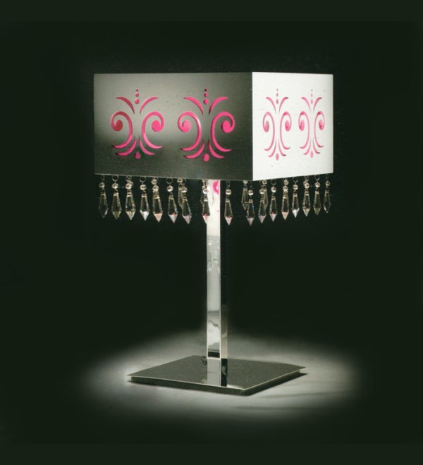 Настольная лампа MM Lampadari Luxury D043/L4 00 V1607 bianco