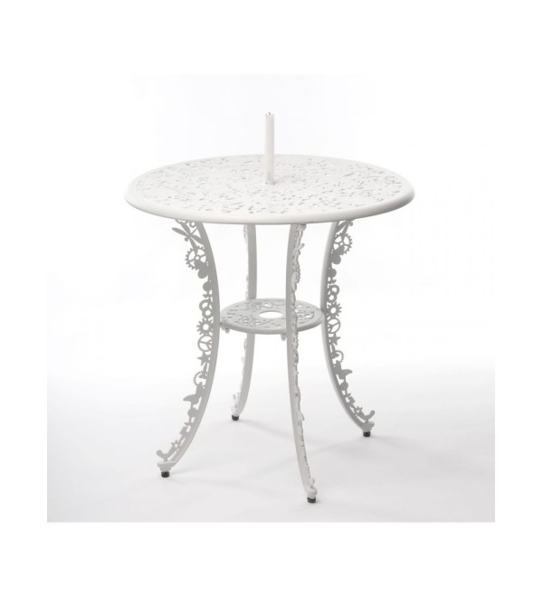 Обеденный стол Seletti Industry Collection Aluminium White