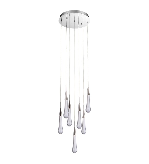 Подвесной светильник Delight Collection Pour 7A satin nickel