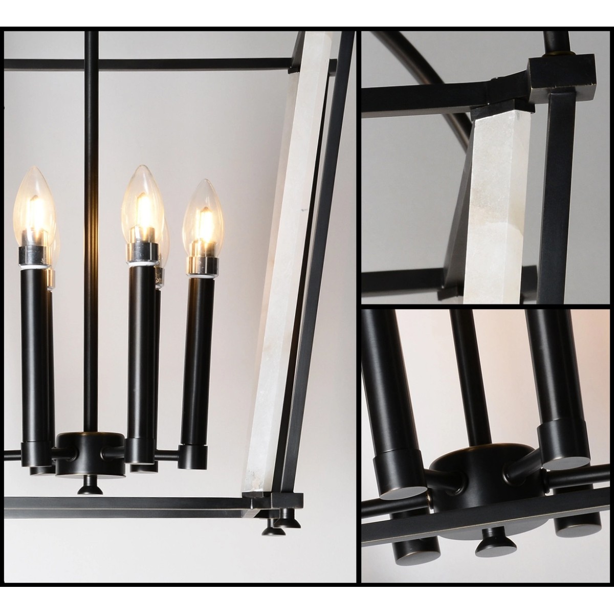 Люстра Delight Collection Cage BRCH9123 black