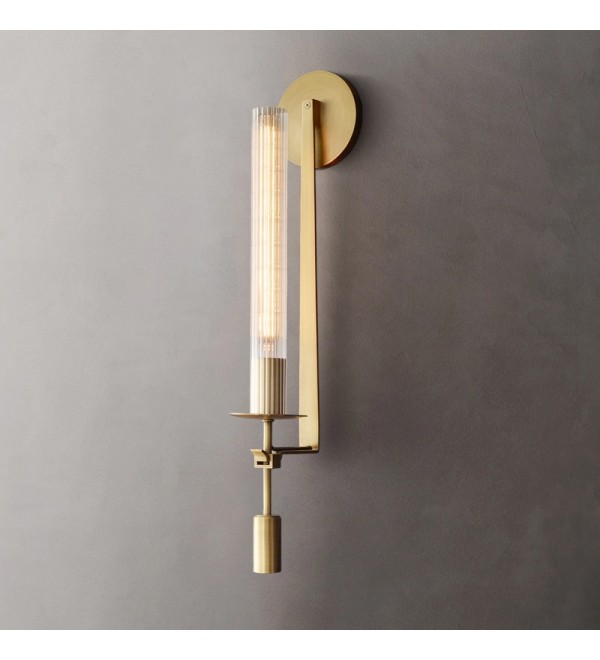 Настенный светильник Delight Collection MT8615-1W antique brass