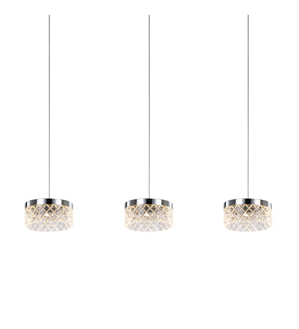 Подвесной светильник Delight Collection Diamond cut MD21020075-3B chrome
