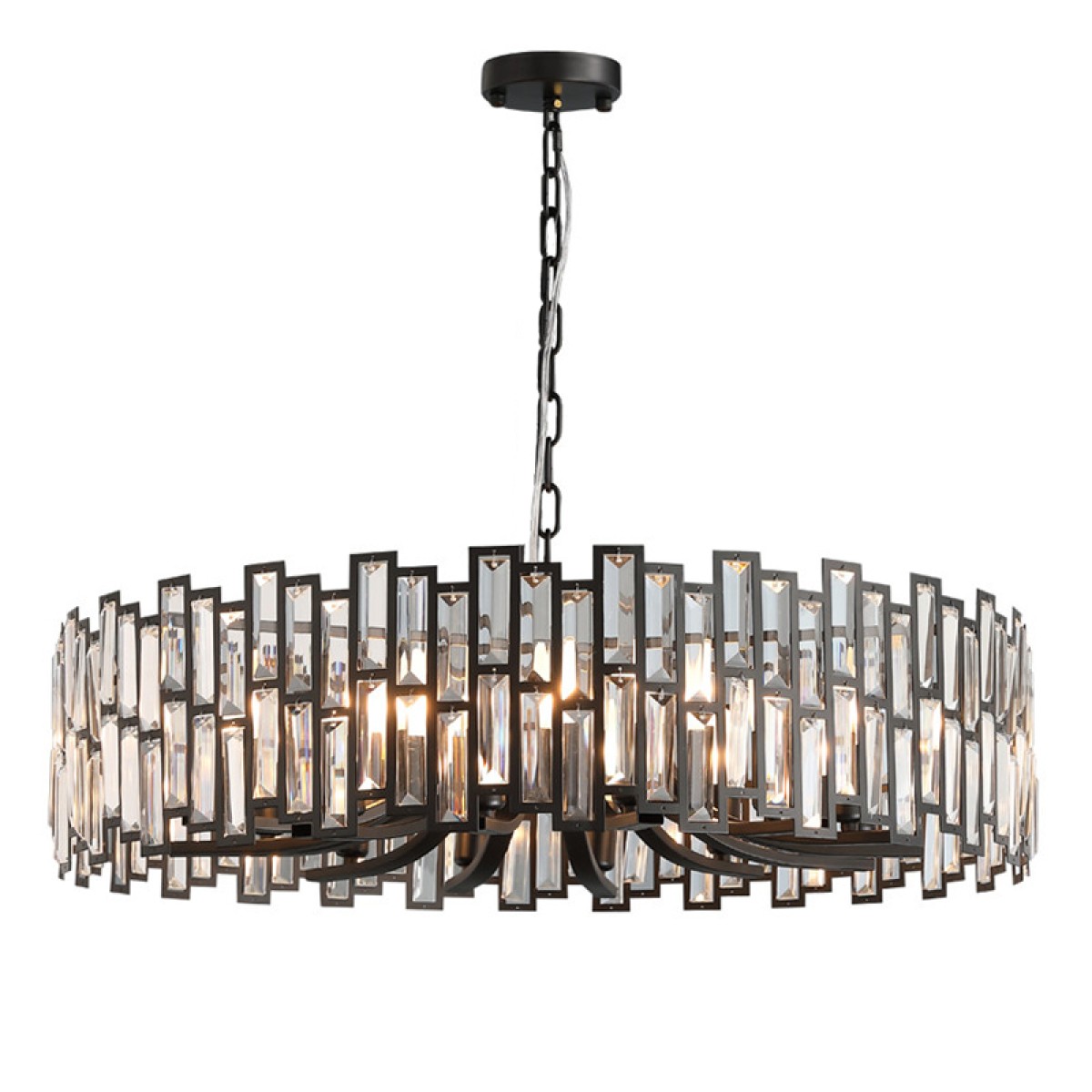 Люстра Delight Collection Bertola D8524P/L black/clear