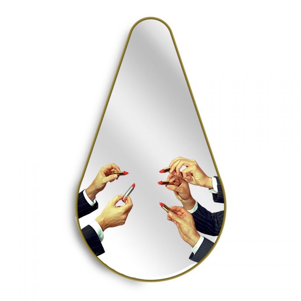 Зеркало Seletti Toiletpaper Mirror Pear Lipsticks