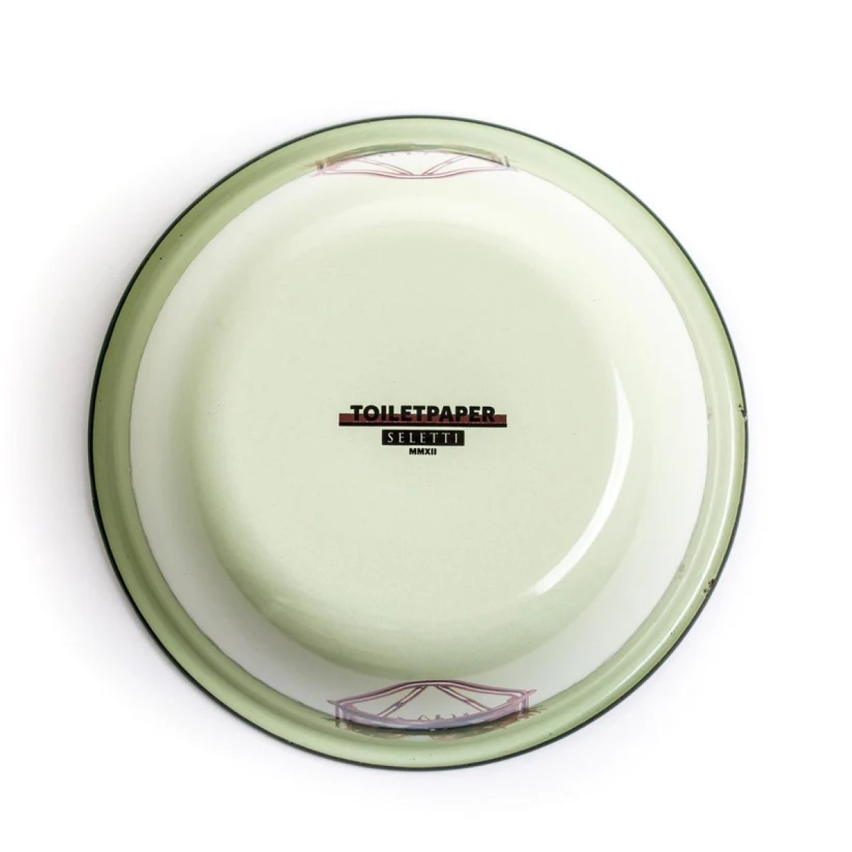 Пиала Seletti Toiletpaper Enamel Eye