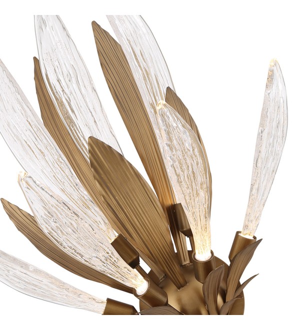 Настенный светильник Delight Collection RP168416 W168416-7 bronze/clear