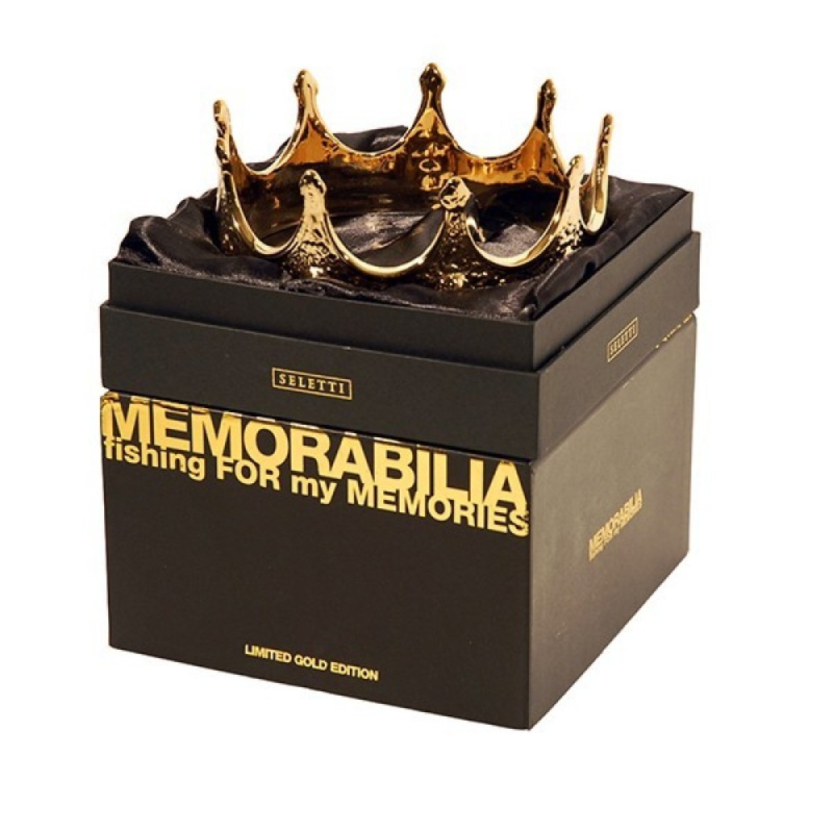 Аксессуар Seletti Memorabilia My Crown oro