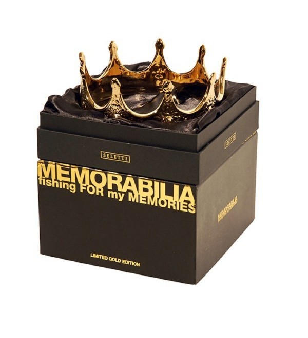 Аксессуар Seletti Memorabilia My Crown oro