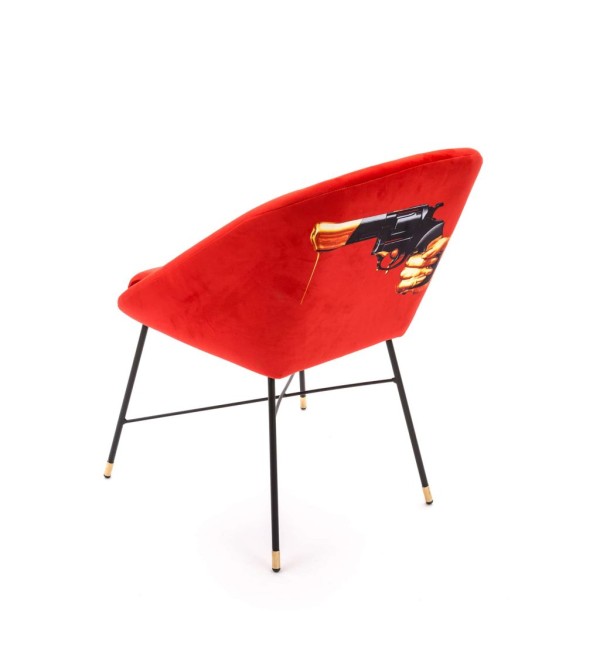 Обеденный стул Seletti Toiletpaper Furniture Revolver