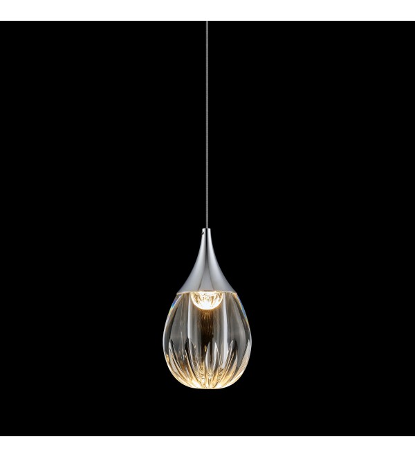 Подвесной светильник Delight Collection Stilla MD24001004-1A chrome/clear