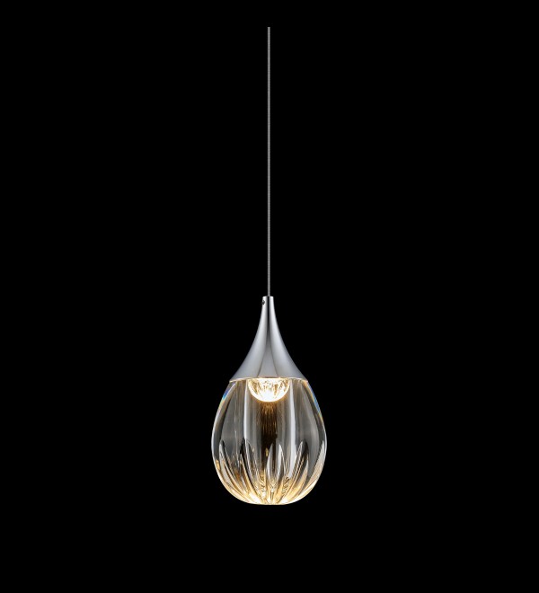 Подвесной светильник Delight Collection Stilla MD24001004-1A chrome/clear