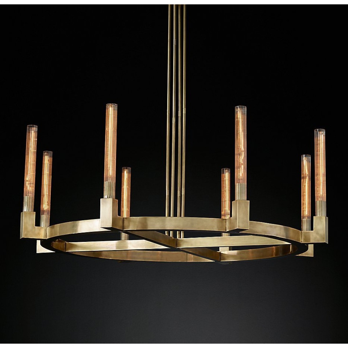 Люстра Delight Collection Cannele 8 brass