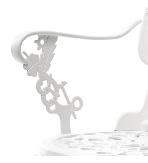 Стул Seletti Industry Collection Aluminium White (белый)