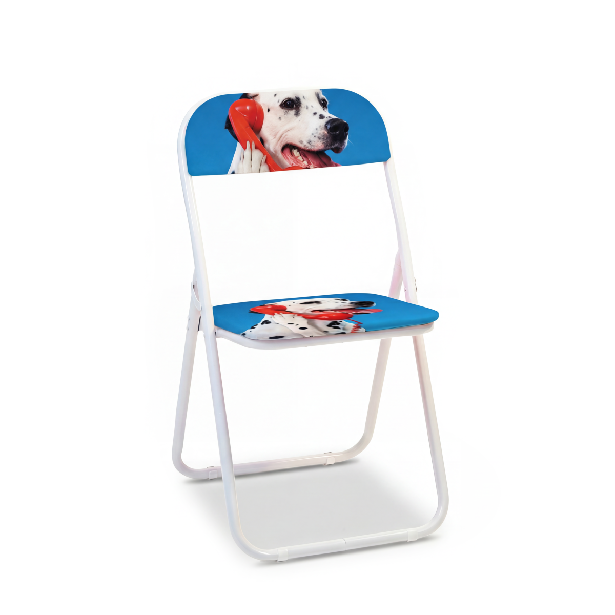 Складной стул Seletti Toiletpaper Pets Dog Call Center