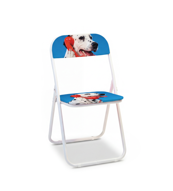 Складной стул Seletti Toiletpaper Pets Dog Call Center