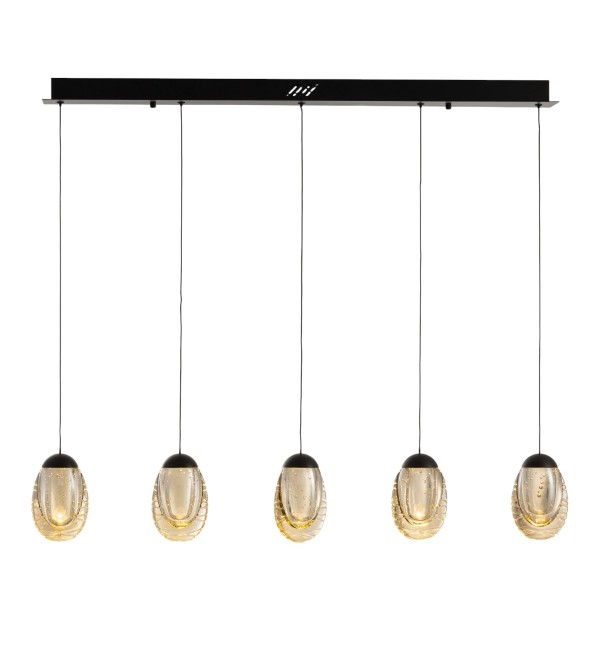 Подвесной светильник Delight Collection MD25090022-5B matt black/champagne