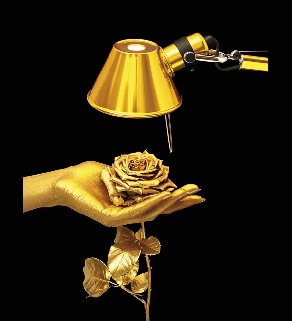 Настольная лампа Artemide Tolomeo Micro Gold