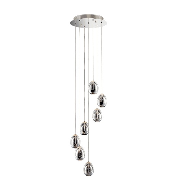 Подвесной светильник Delight Collection Terrene MD13003023-7A chrome