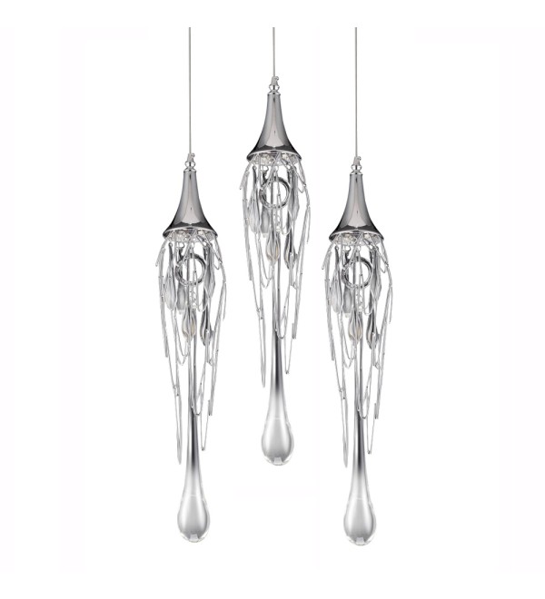 Подвесной светильник Delight Collection Goddess Tears 3R chrome