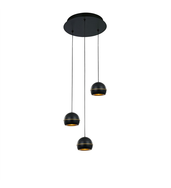 Подвесной светильник Delight Collection MD21001034-3A black/gold