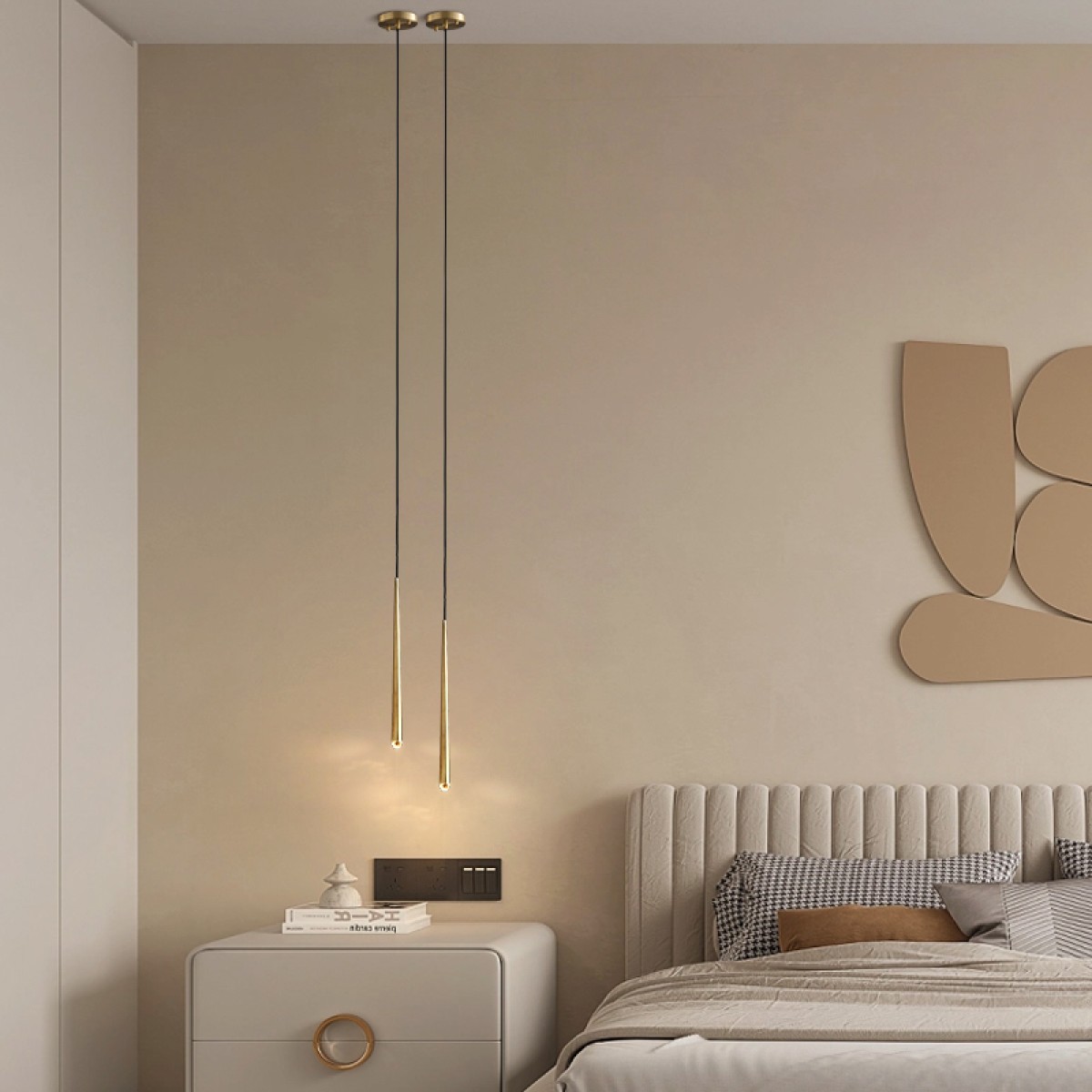 Подвесной светильник Delight Collection MT8863-1H antique brass