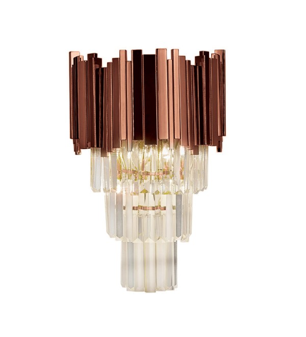 Настенный светильник Delight Collection Barclay A2 dark copper