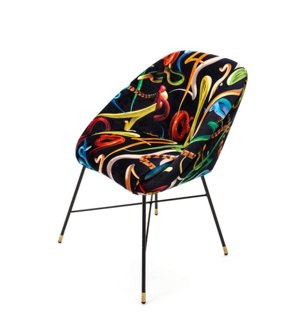 Обеденный стул Seletti Toiletpaper Furniture Snakes