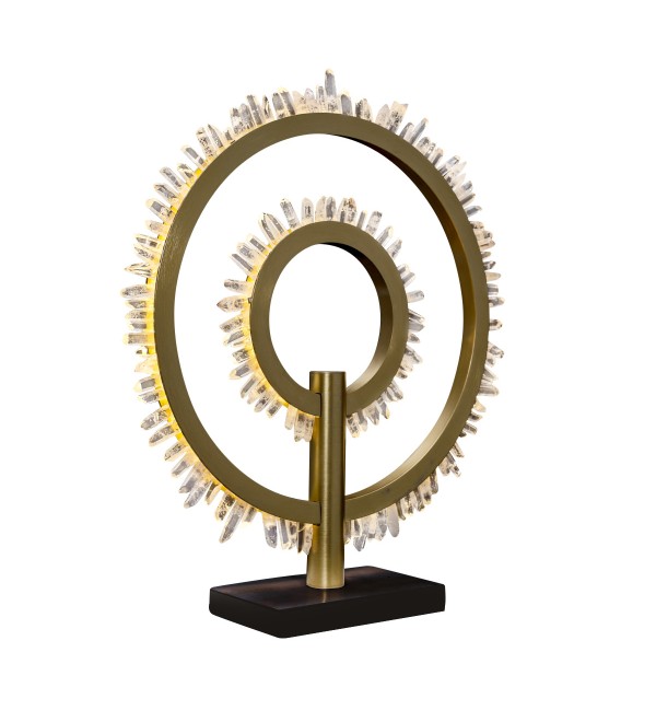 Настольная лампа Delight Collection Quartz Halo MT20020154-2A satin gold
