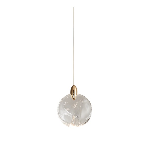 Подвесной светильник Delight Collection OD2440-1 gold/clear