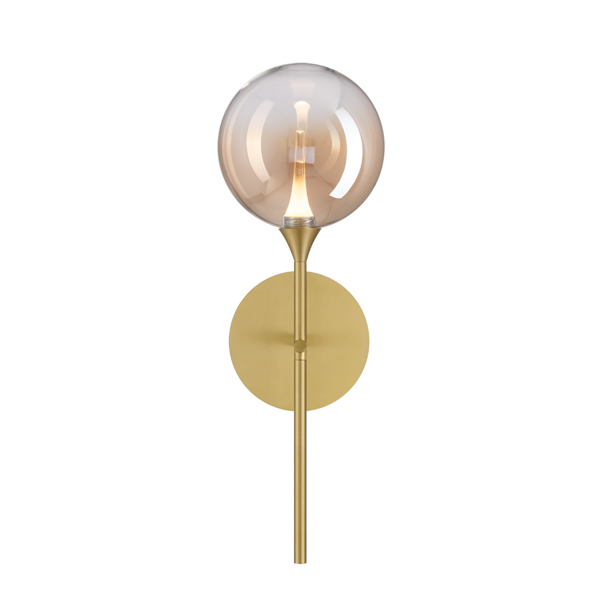 Настенный светильник Delight Collection MD23001045 MB23001045H-1B brass/champagne