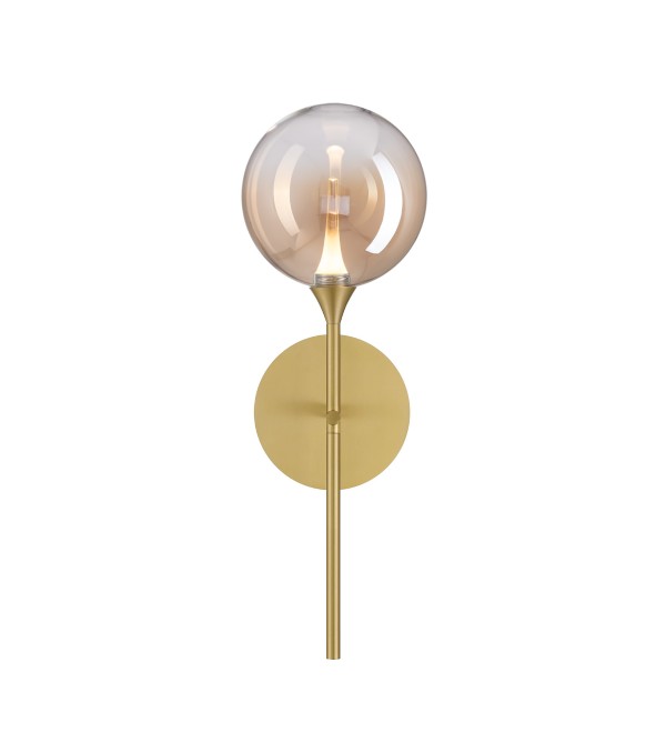 Настенный светильник Delight Collection MD23001045 MB23001045H-1B brass/champagne