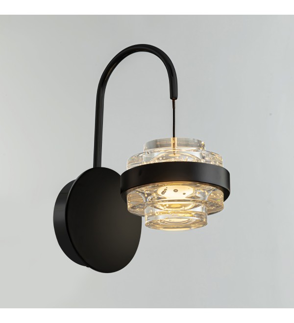 Настенный светильник Delight Collection Indiana MB22030002-1B black