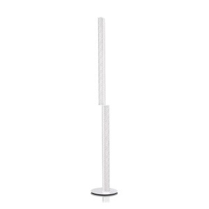 Торшер Slamp Modula Twisted light grey/plisse