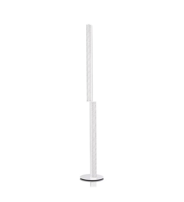 Торшер Slamp Modula Twisted light grey/plisse