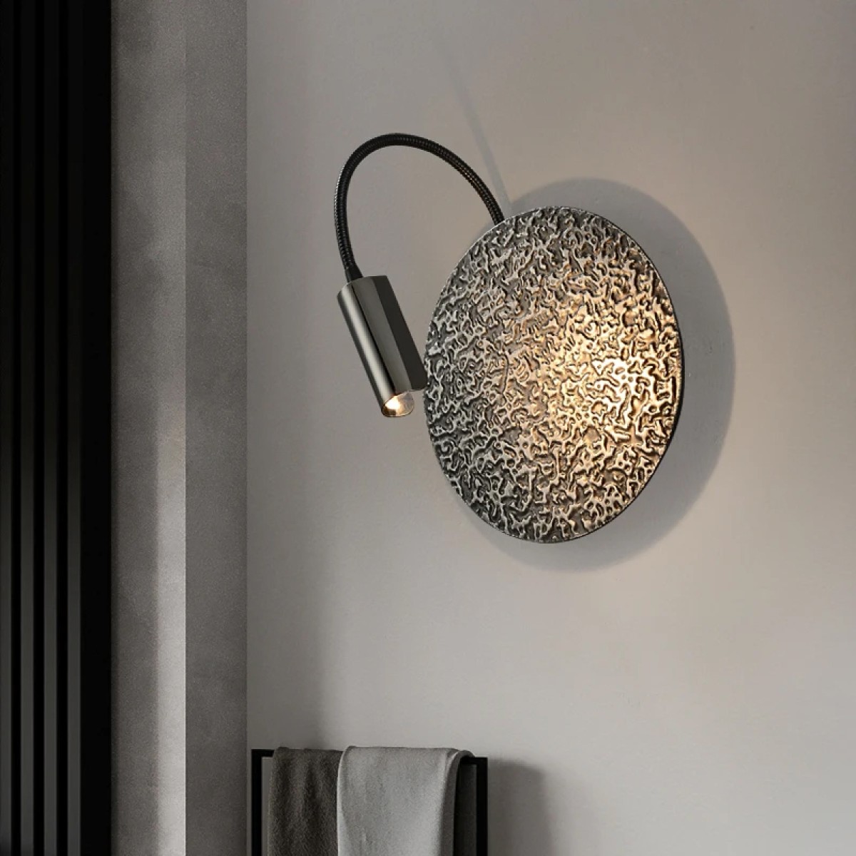 Настенный светильник Delight Collection MT9114-1W silver