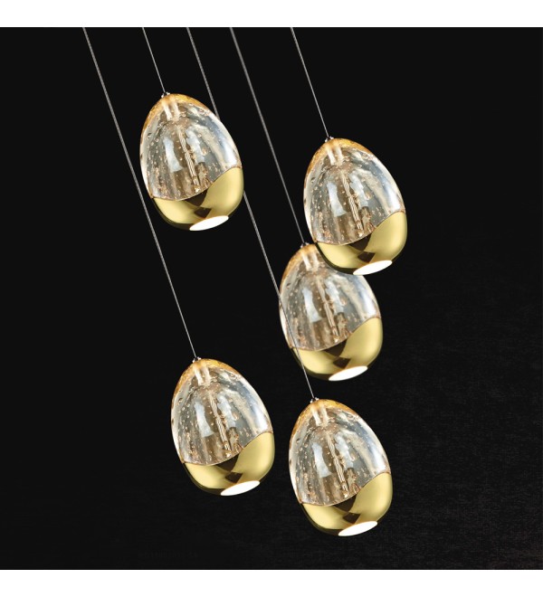 Подвесной светильник Delight Collection Terrene MD13003023-5A gold