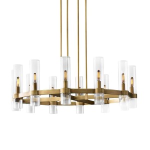 Люстра Delight Collection Ravelle MT8888-8H antique brass