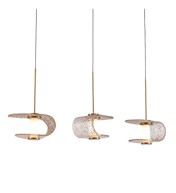 Подвесной светильник Delight Collection MD24020901-3B gold/cognac