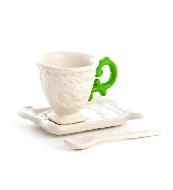 Кофейная пара Seletti I-Wares I-Coffee Green