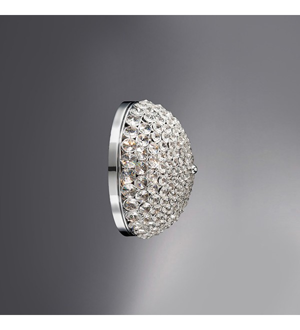 Настенный светильник Illuminati MB12032022-2A chrome/clear