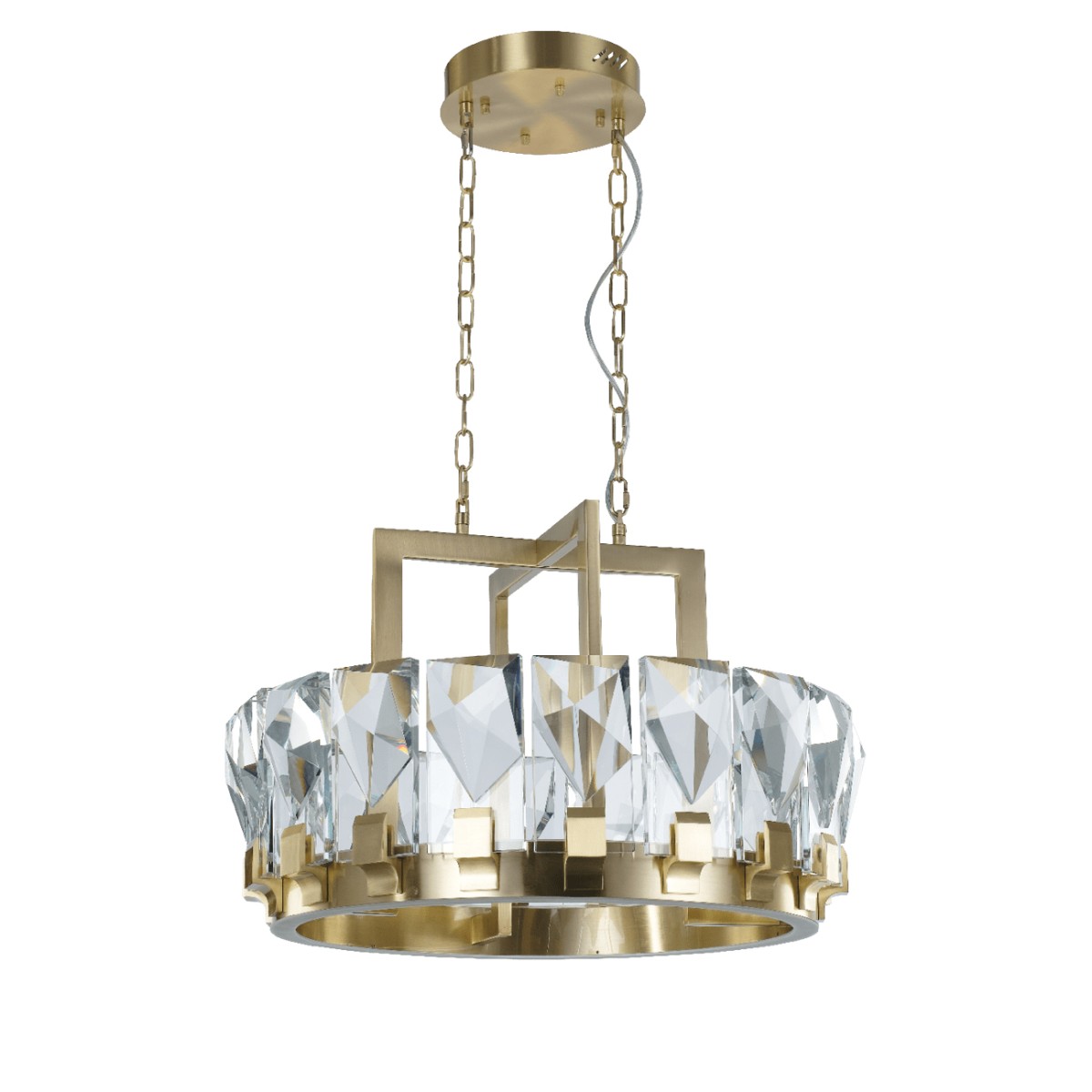 Люстра Delight Collection Peruzzi GM0034-P12-2 ant.brass