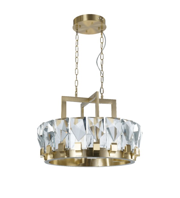 Люстра Delight Collection Peruzzi GM0034-P12-2 ant.brass