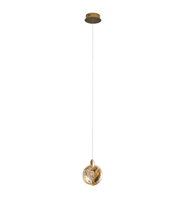 Подвесной светильник Delight Collection OD2440-1 gold/amber