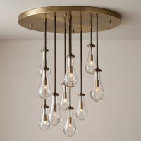 Подвесной светильник Delight Collection 7328P/10 Copper/Transparent