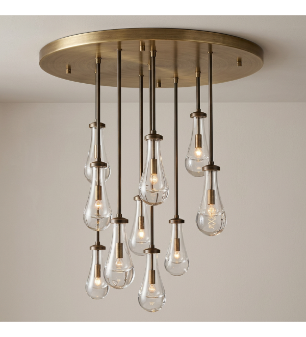 Подвесной светильник Delight Collection 7328P/10 Copper/Transparent