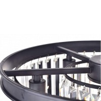 Люстра Delight Collection Odeon 6B/P black/clear