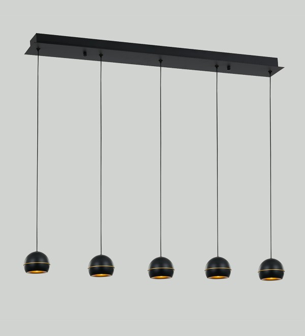Подвесной светильник Delight Collection MD21001034-5B black/gold