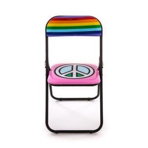 Складной стул Seletti Blow Folding Chair Peace
